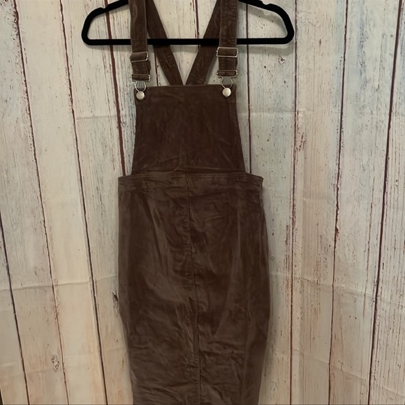 H&M Dresses Hm Maternity Corduroy Overall Dress Poshmark